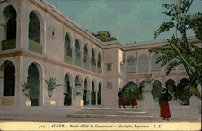 Postcard: Palais d'Eté du Gouverneur - Mustap