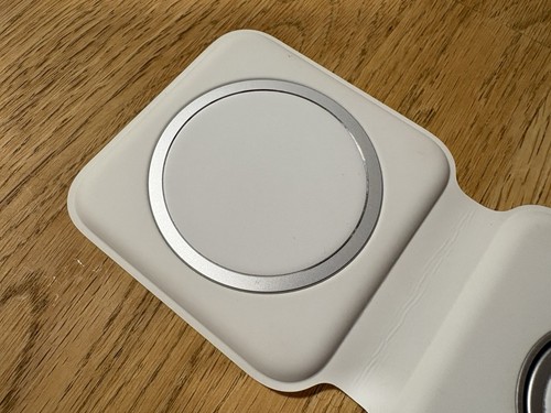 Apple MagSafe Duo Kabellos Magnetisches Ladegerät - Weiß, 20W - Zdjęcie 8 z 8