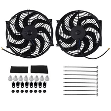 14" High Flow Electric Fan Kit 900CFM for Universal Radiator System