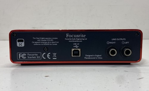 Interfejs audio Focusrite Scarlett 2i2 - Zdjęcie 5 z 6