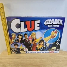 Clue Board Game Giant Edition Hasbro New 