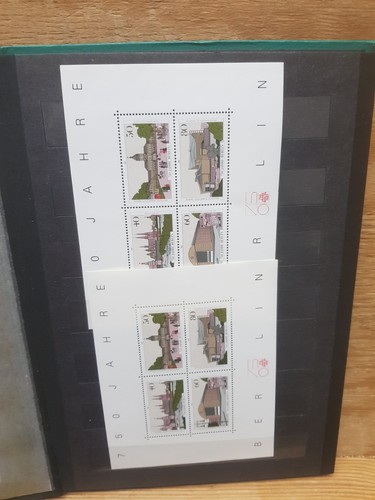 Colección Lagerbuch Berlin Bund BRD bloques nuevos ** y estampados - Imagen 18 de 19