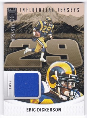 2024 Panini Donruss Elite Eric Dickerson IJS-EDI Influential Jerseys Patch #/500