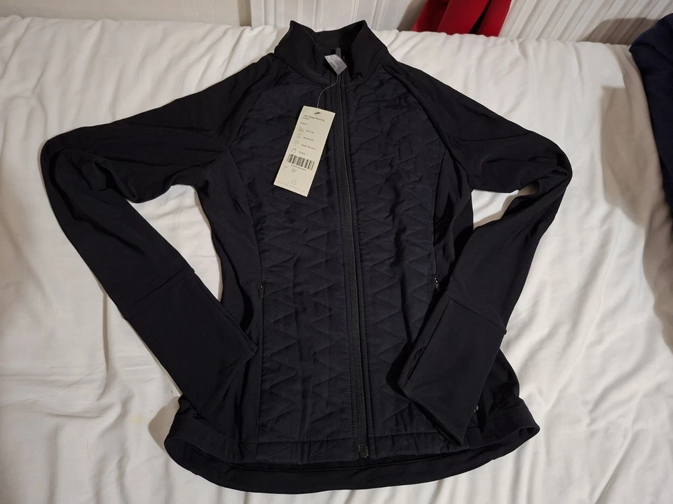Sweaty Betty Light Speed Running Jacket Black Size Small Brand New with Tags — 第 2/4 张图片