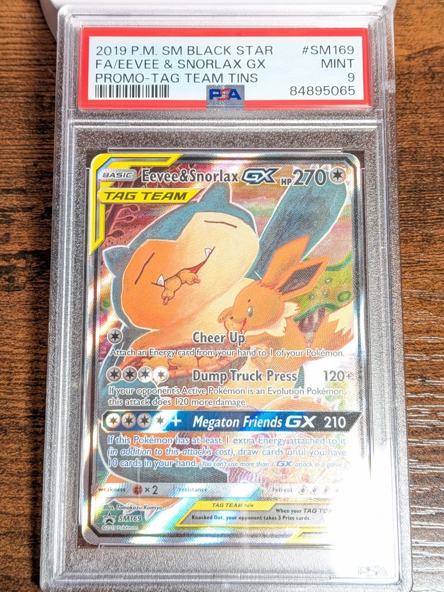 Eevee & Snorlax GX SM169 Sm Holo for sale online | eBay