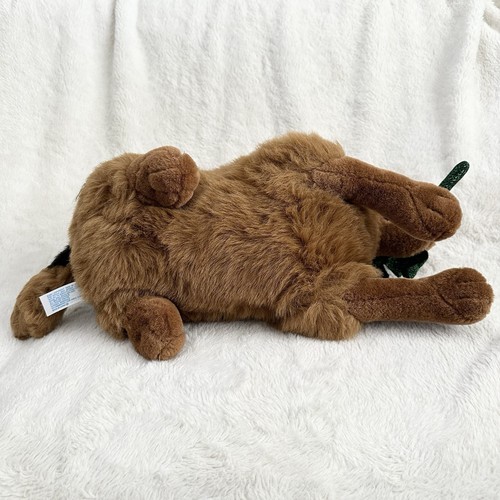 "Perro pastor alemán Kids of America sosteniendo rosa San Valentín 18"" peluche relleno" - Imagen 5 de 8