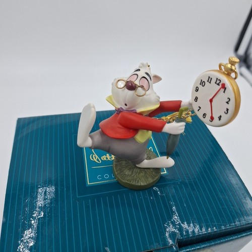 WDCC White Rabbit Alice in Wonderland No Time to Say Hello Goodbye w/ Box & COA - Picture 3 of 6