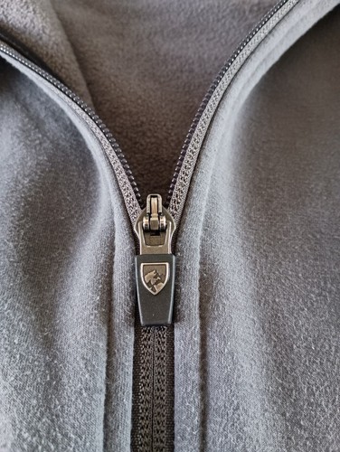 Sudadera KUHL Mujer XXL Con Capucha Cremallera Completa Gris Forrado de Vellón Suéter - Imagen 5 de 11