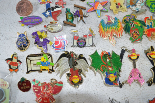 Huge Destination Imagination Pin Lot Collection Guitars Dragons Misc - Picture 5 of 17