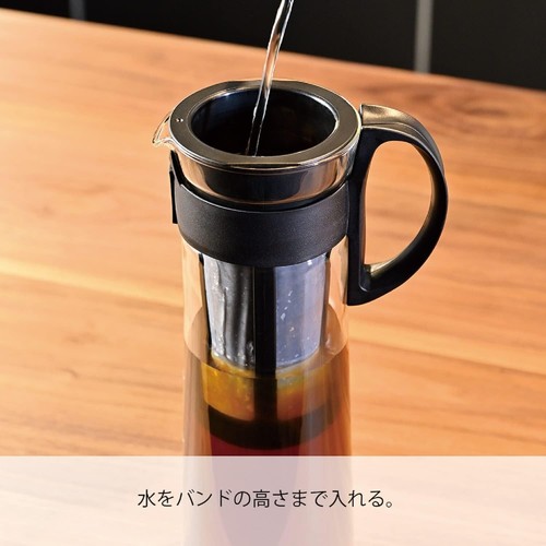 Hario Mizudashi Cold Brew Coffee Pot, 600ml, Black l1 - Picture 3 of 5