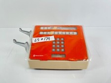 WESTERN ELECTRIC 2832CM-50 COM KEY TELEPHONE W/ NOS ORANGE FACEPLATE