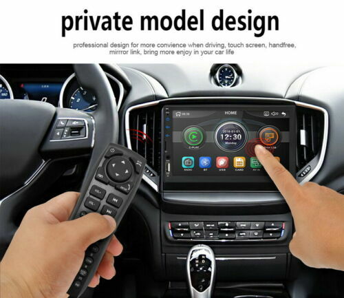 7 Zoll 2 DIN Autoradio Stereo Carplay Android Auto Touchscreen Bluetooth Audio FM - Bild 5 von 12