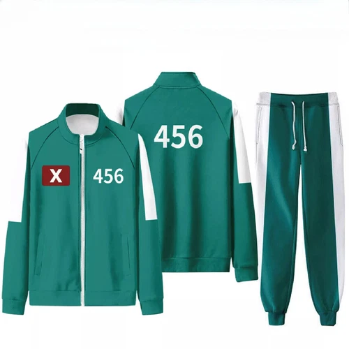 Squid Season 2 Survival Game Green Tracksuit children Jacket Pants Costume Suits - Picture 2 of 41