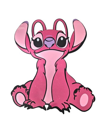 Angel Stitch Lilo personalised decal name sticker self adhesive label Disney - Picture 3 of 13
