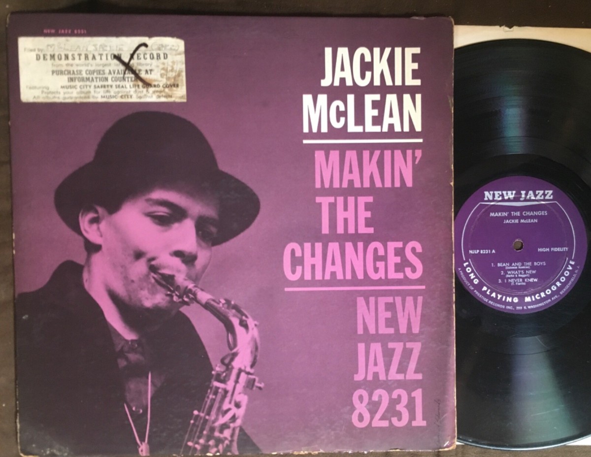 JACKIE McLEAN Makin' the Changes Orig. 1960 New Jazz PROMO