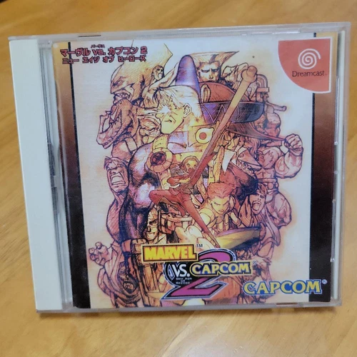 Dreamcast Marvel Vs. Capcom 2 New Age Of Heroes Box Theory Japan