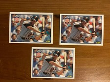 Lot Of 3-1990 Score Will Clark 1989 Highlight 