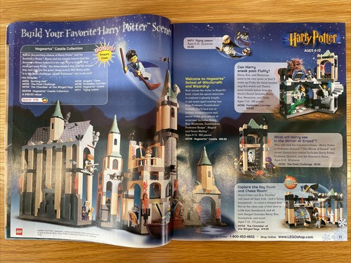 LEGO Tienda En Casa Catálogo Vacaciones 2002 Harry Potter + Star Wars + Juego Spider-man - Imagen 4 de 10