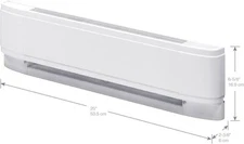 Dimplex 25" Linear Convector Electric Baseboard Heater Model: LC2507W31 USED EXC