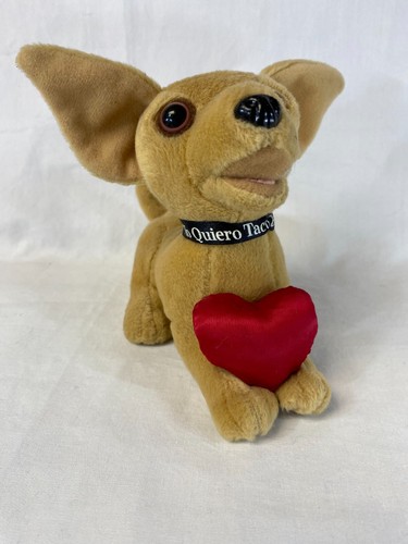 Taco Bell Chihuahua Maskottchen Plüsch Sound funktioniert Yo Quiero offizielle Ware - Bild 2 von 5