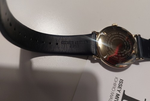 ISSEY MIYAKE NYAJ706 F Analog Ichiro Iwasaki SEIKO Men WristWatch Japan Designer - Picture 6 of 10