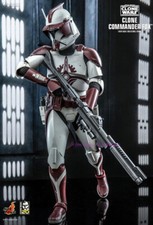 Perfect Hot Toys 1/6 Tms103 Star Wars The Clone Wars Clone Commander Fox Action