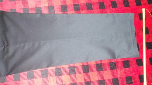 Herren Haggar Flatfront Hose, Farbe Schwarz, Größe 38x34, Class Fit Khaki - Bild 6 von 18