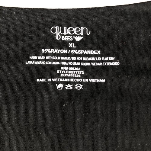 T-Shirt Bienenkönigin schwarz für Damen XL John 1:5 - Bild 6 von 15