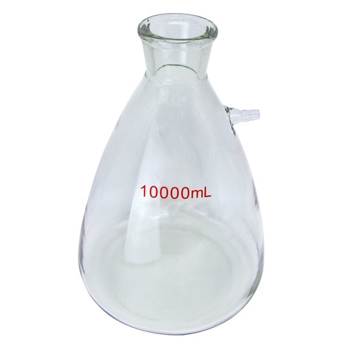 HFS(R) 10L Buchner Flask,Vacuum Flask, Filter Flask, Suction Flask 70/45 - Afbeelding 1 van 4