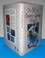 50 COUNTRY QUILTING PROJECTS Step-by-step directions! by Margit Echols (1990 Har