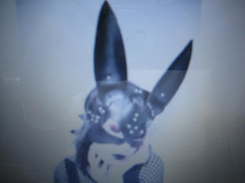 NEW Women Roleplay synthetic Leather Harness Catgirl Rivets Masks Free Shipping - Picture 9 of 9