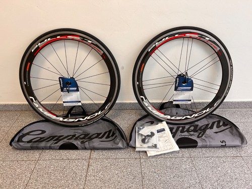 Campagnolo Bullet Ultra 50 Carbon Bright Laufräder für 9-11 Speed Shimano