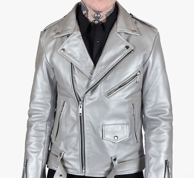 ジャケット・アウター MASU ANGEL MOTORCYCLE LEATHER JACKET 46 ANGEL JACKETS. Leather Jackets & Outerwear For Men & Women