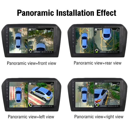 Car AHD 720P/1080P Parking Panoramic View Camera System 360° View with 4 Camera - Picture 5 of 19