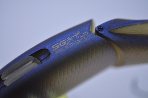Imakatsu SG Screw Plus Dead Slow Sinking 15cm 38g Bone Material Ayu Very Good - Imagen 5 de 7