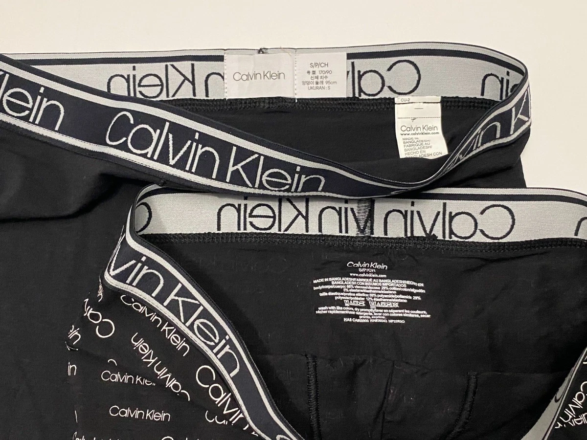 Calvin Klein Men s Boxer Briefs Viscose Blend Small Black