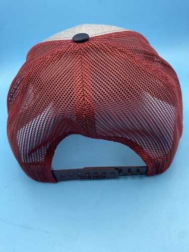 LINESMAN TRUCKER HAT NWT RICHARDSON 112 SNAP-BACK GRAY BLUE RED - Picture 5 of 7