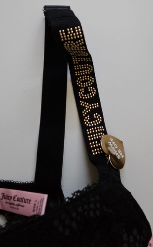 JUICY COUTURE ~ Body push up in pizzo nero borchie orsacchiotto unico pezzo - taglia large - Foto 5 di 6