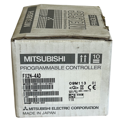 NEW MITSUBISHI FX2N-4AD / FX2N4AD MELSEC SPECIAL FUNCTION ANALOG BLOCK 24VDC - Picture 4 of 4