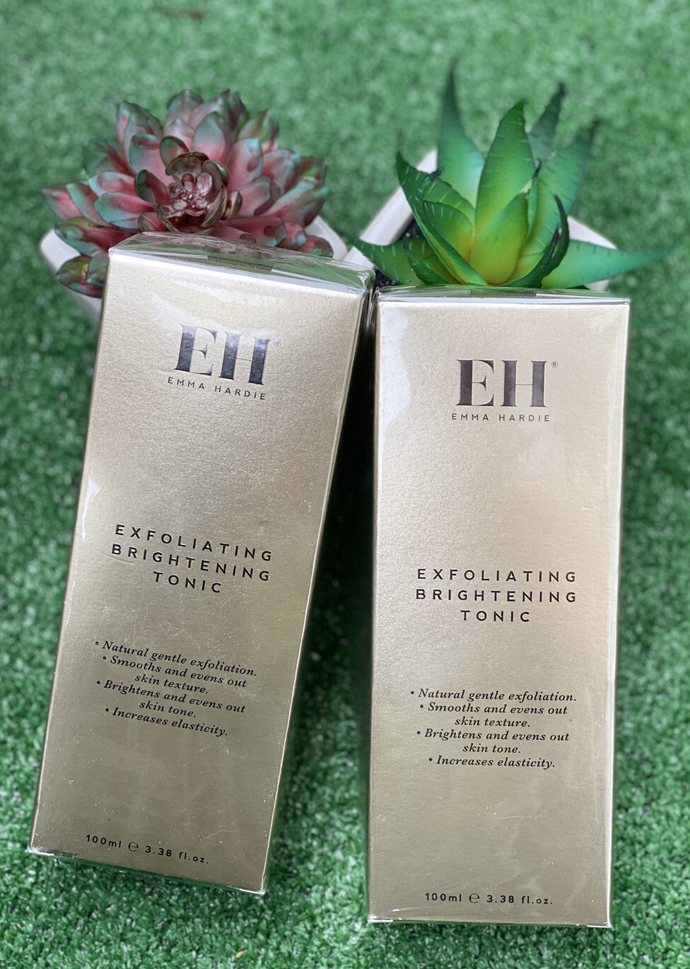 2X Emma Hardie Amazing Face Exfoliating Brightening Tonic 100ml.New And Sealed.