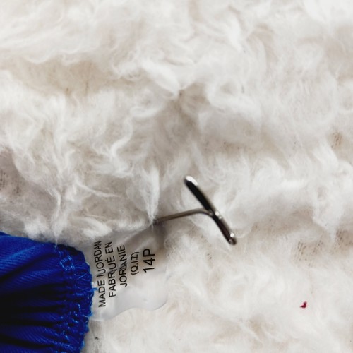 Caprihose Größe 14P blau minimalistisch Freizeit Core Resortwear Küste Oma Y2K - Bild 10 von 12
