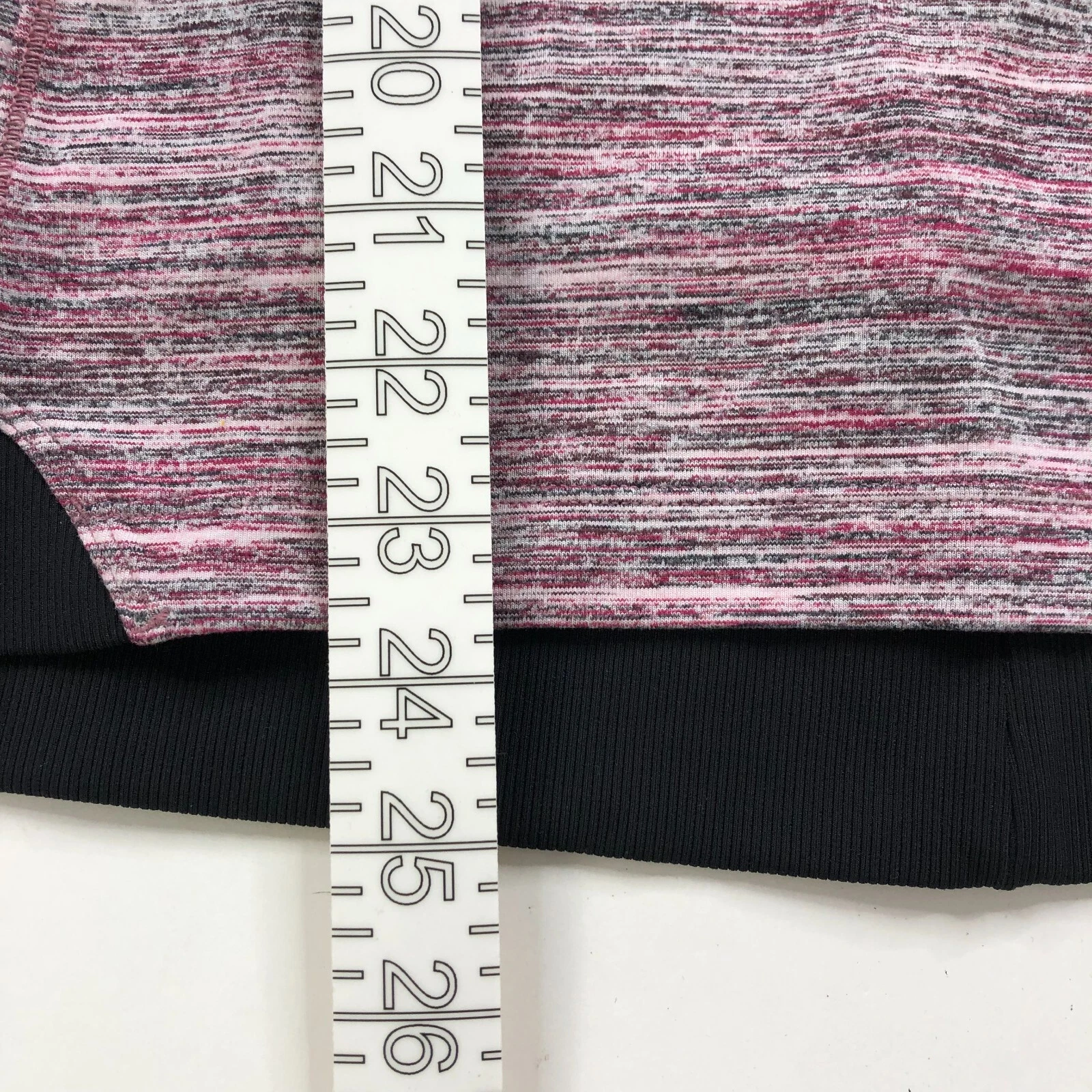 lululemon 1/4 zip long sleeve running training pullover shirt