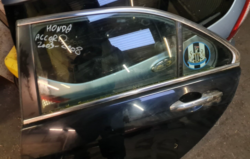 HONDA ACCORD PASSENGER SIDE REAR DOOR MK7 2003-2008 P/S REAR N/S REAR BARE - Picture 3 of 3