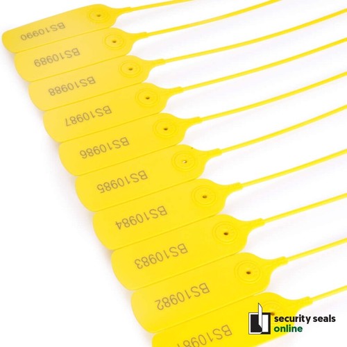 300mm Pull Tight Security Seals with Tear-Off – Tamper Evident, Numbered Tags - Picture 6 of 6