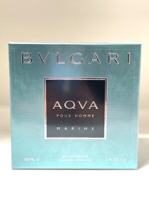 Bvlgari Aqua Marine by Bvlgari Eau De Toilette Spray 5 oz NEW IN BOX SEALED