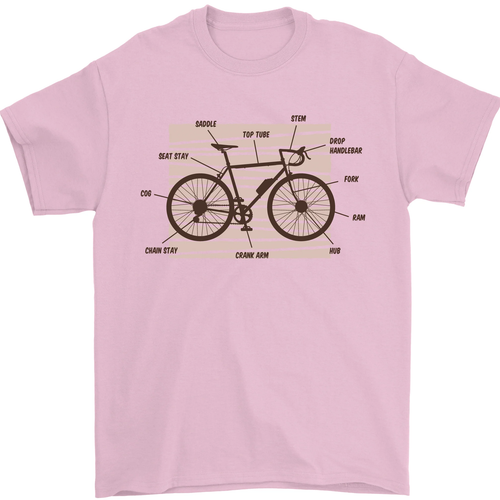Bicicletta Anatomia Divertente Ciclismo Ciclisti Divertente T-Shirt 100% Cotone - Bild 63 von 96