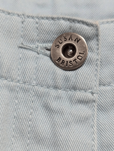 Susan Bristol Women's Light Blue Cotton Stretch Waist Denim Jeans Size 10 - Picture 5 of 7
