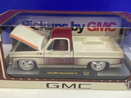 M2 MACHINES 1/24 SCALE PICKUPS BY GMC 1976 GMC SIERRA GRANDE 15 - Picture 2 of 8