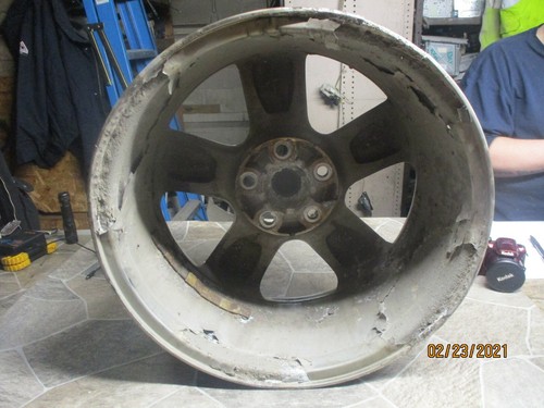 🥇 2007-2009 SUZUKI GRAND VITARA WHEEL RIM STOCK 17x7 5 LUG 5-1/2" 5 SPOKE OEM - Picture 4 of 9