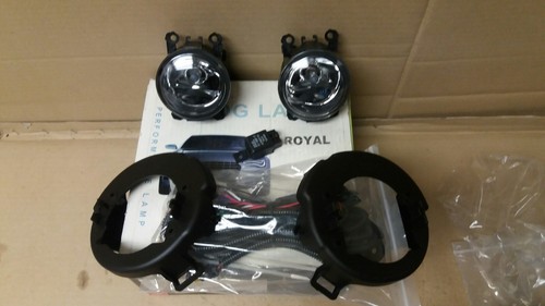 MITSUBISHI L200 B40 PICK UP 4WD PAIR OF FRONT FOG LIGHTS SET 06-15 - Picture 2 of 6